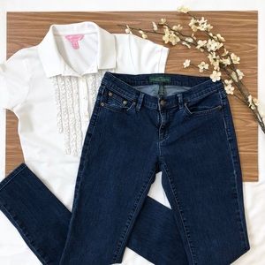 Lauren Ralph Lauren Modern Skinny Jeans 4 Short